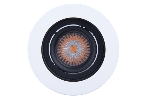 Rotatable IP54 Recessed Anti Glare 5W 7W COB LED Downlight