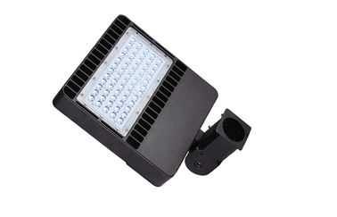 Shoebox Style 100W LED Parking Lot lights with Anti - Corrosion, adjustable bracket