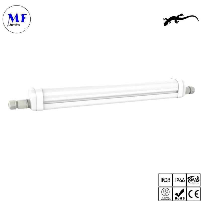 LED Tri Proof Light 2FT 4FT 5FT IP66 IP69K 3 In 1 Power CCT Adjustable Switchable