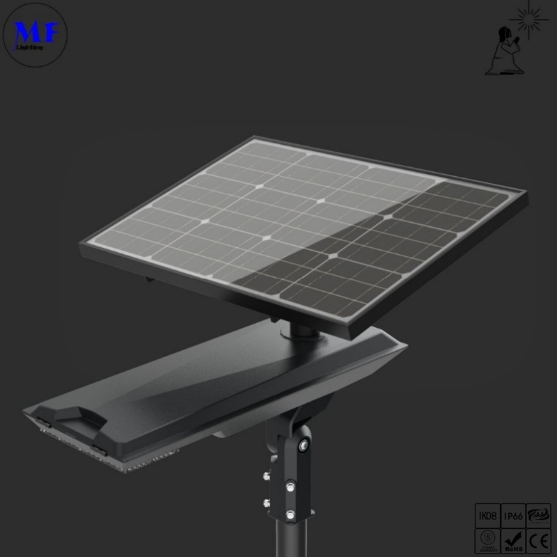 IP66 Outdoor LED Solar Street Light With Camera Motion Sensor For Highway Countryside Road