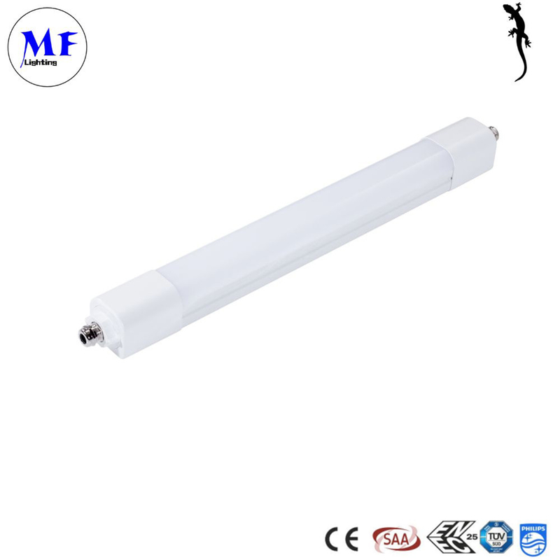 5FT 4 In 1 Power LED Tri Proof Light With Microwave Sensor For Workshops Platforms Overpasses Textile Mills Libraries