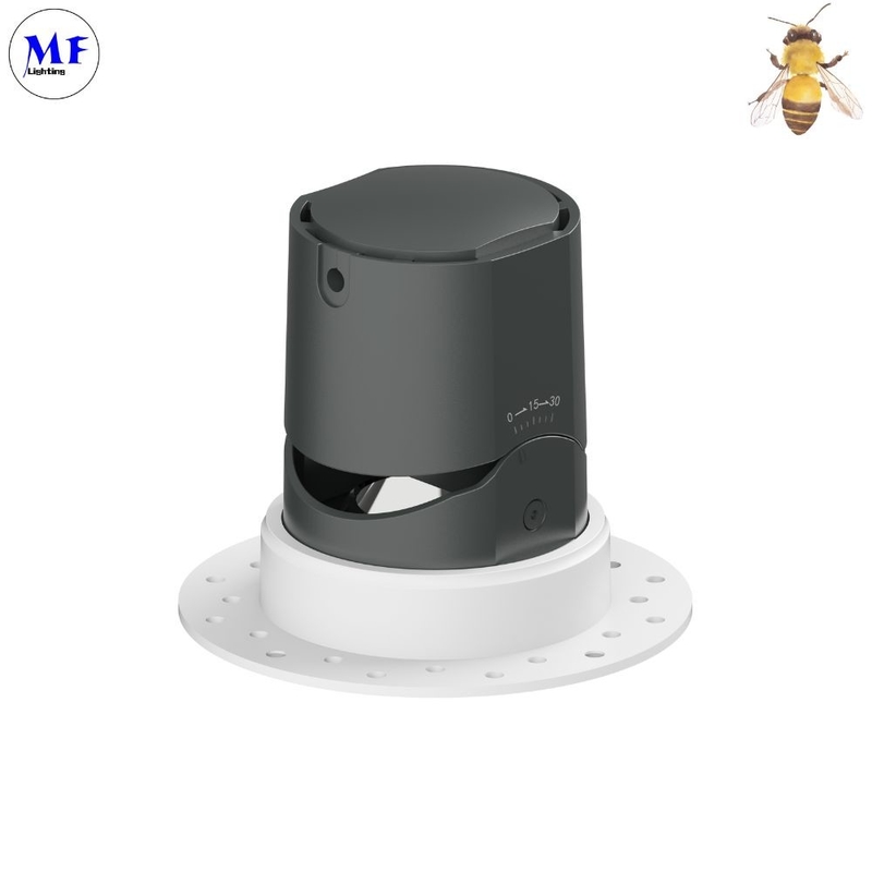 LED Ceiling Grill Down Light Aluminum Housing Concealed Spotlight Interior Lighting OEM 5W 10W 18W 2inch 3inch 4inch