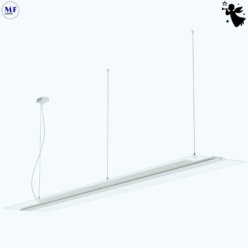 50W 60W 75W White Black Silver Finish 3000K 4000K 5000K Hanging Suspension LED Square Pendent Panel Light