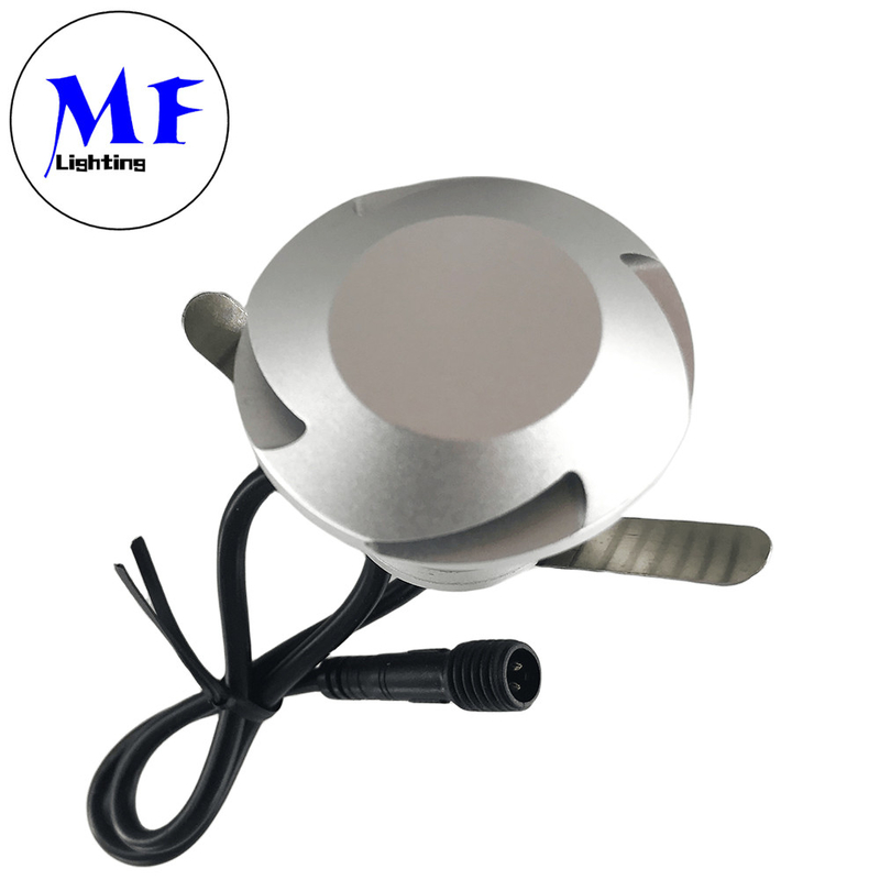 6063 Aluminum Deck Inground Light LED Whirlwind Buried Lights  IP67 Outdoor Garden Landscape Buried Underground