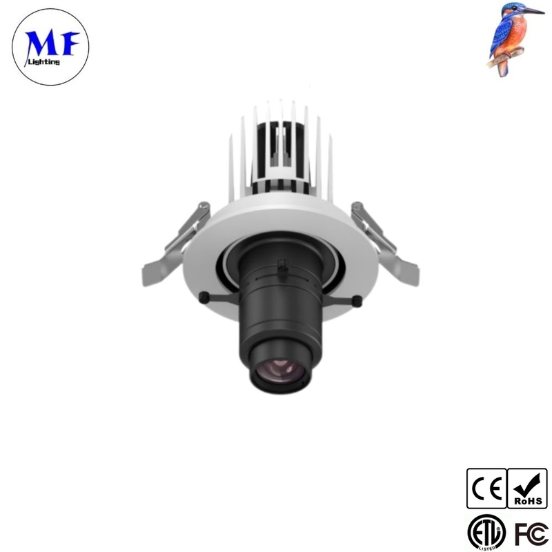 10W 28W LED Shapeable Track Spot Light High CRI With Magnetic Contour Smart CCT DIP Dimming For Art Gallery Museum
