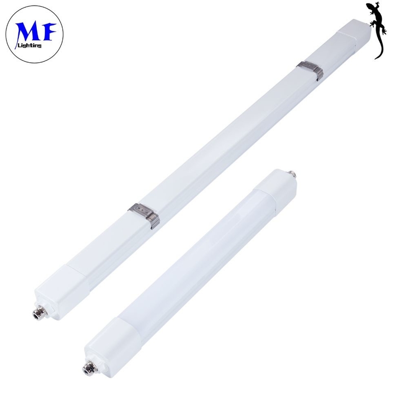 IP66 LED Triproof Light Warranty 5 Years IK08 3000K 6000K with Emergency Sensor For Indoor Warehouse