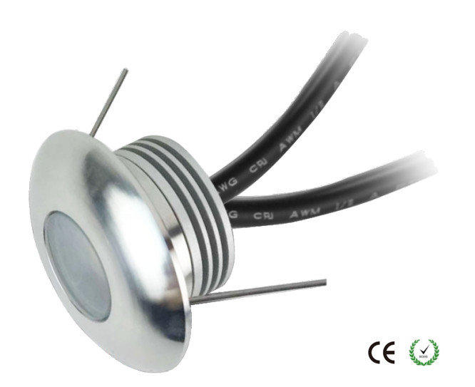 IP67 1W DC12V LED Out Door Landscape Light LED Floor Lamps With Toughened Glass For Garden Flooring