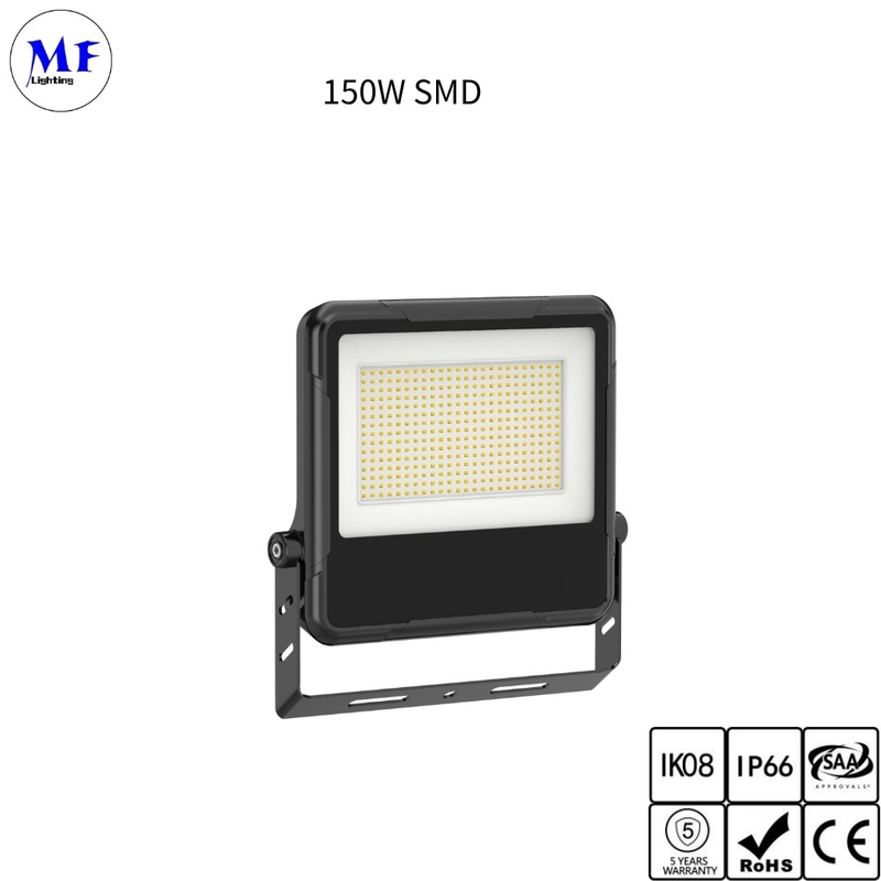 30W-500W IP66 LED Flood Light Waterproof IK08 CCT Power Dimming For Outdoor Indoor