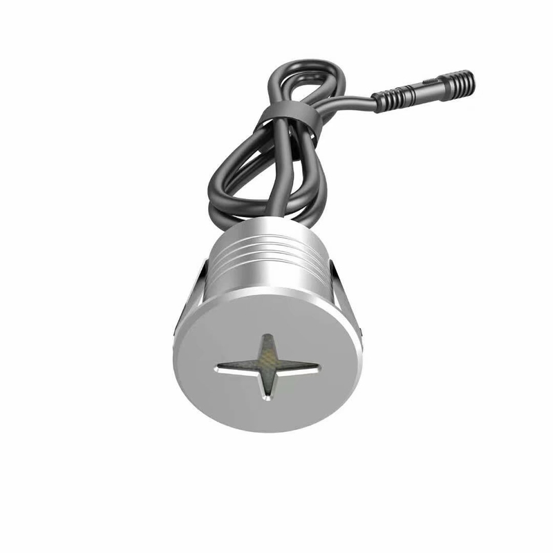 LED Star Buried Light Step Light LED Underground Light Customized Color 1W Waterproof IP67 Outdoor Deck Inground