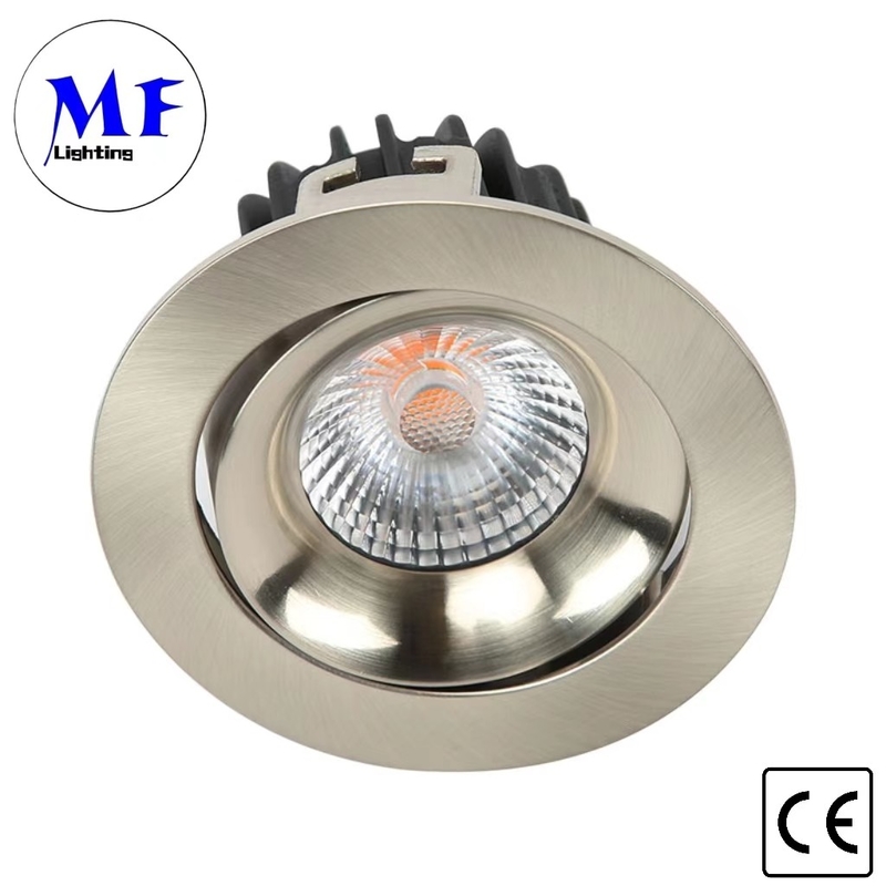 5 Years Warranty 10W IP54 38° Rotatable 800LM LED Spot Down Light White Color 5000K With CE ROHS Certificate