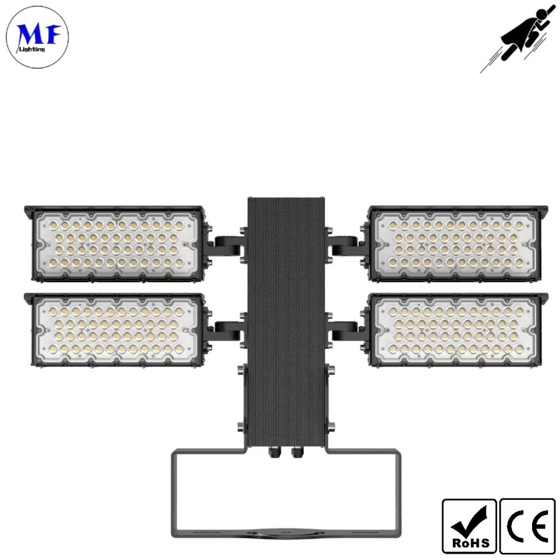 600W 155lm/W LED StadiumSoprt Light High Power IP66 2700K/3000K/4000K/4500K/5000K/5700K for Parking Lots