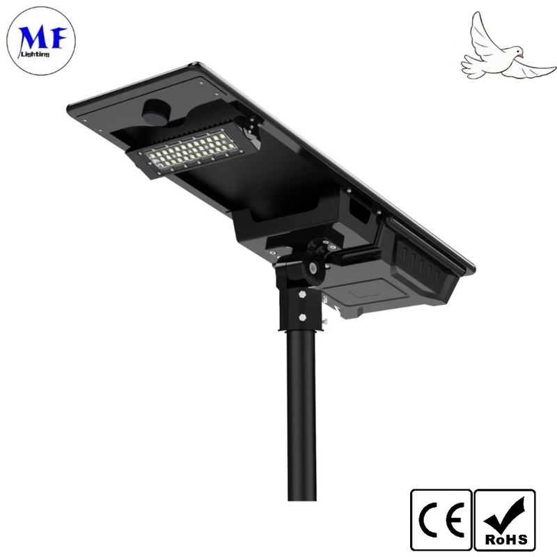 20W/30W/40W/50W/60W/80W/100W/120W IP66 Solar LED Street Garden Light Waterproof Outdoor 210lm/W For Pavement