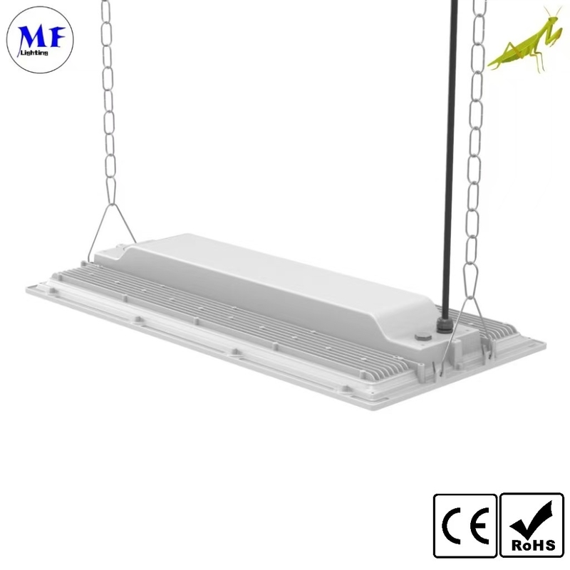 7 Years Warranty IP66 LED Linear High Bay Light 300W/400W 170lm/W Aluminum AC85-265V Workshop Light for Logistics Center