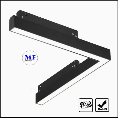 Magnetic Linear Light Dali Zigbee Waterproof IP20 LED SMD Slim Ceiling L Shape Museum Cafe Commercial Retail Cloth Store