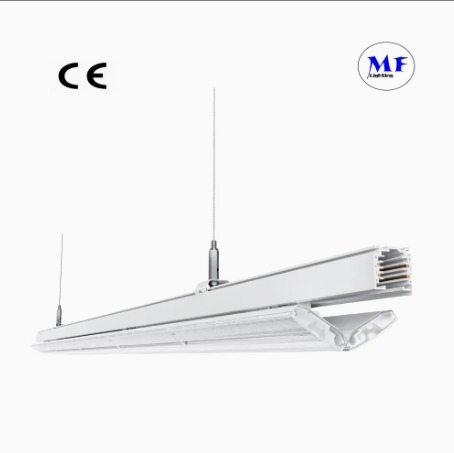 LED Track Linear Light Blue 2 Panel Plastic Fruit Shop Supermarket Warehouse Book Stock Workshop Bike Stock Office Cloth Shop