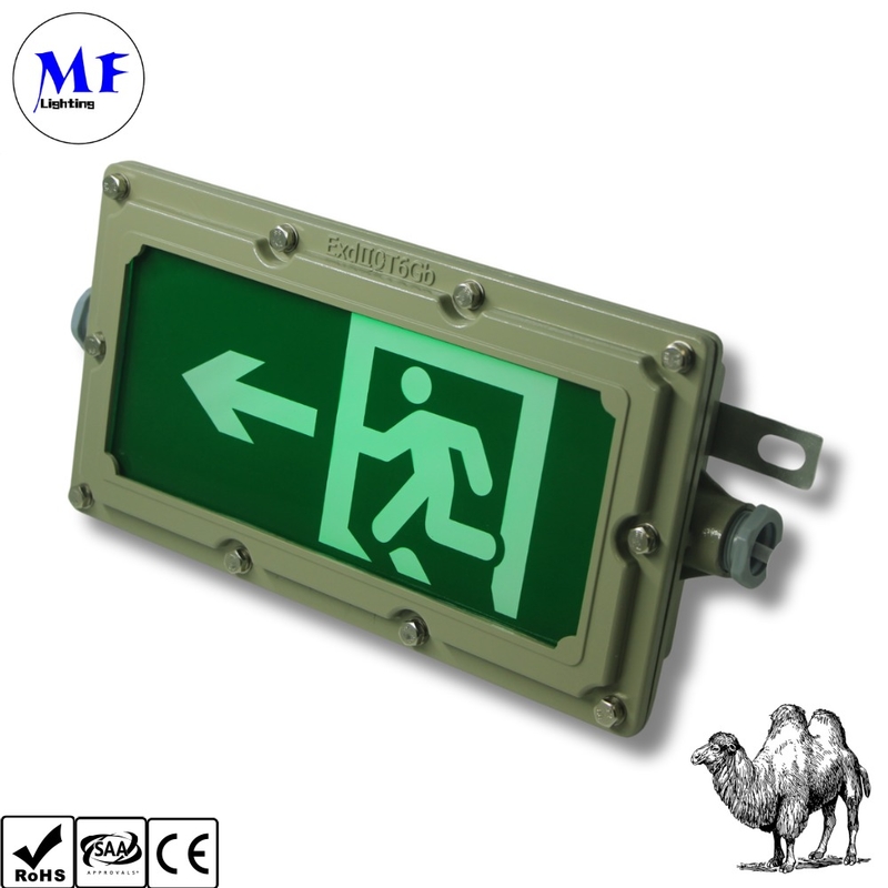 3W IP54 Emergency Exit Light Explosion Proof Emergency Light for Subway Train Station