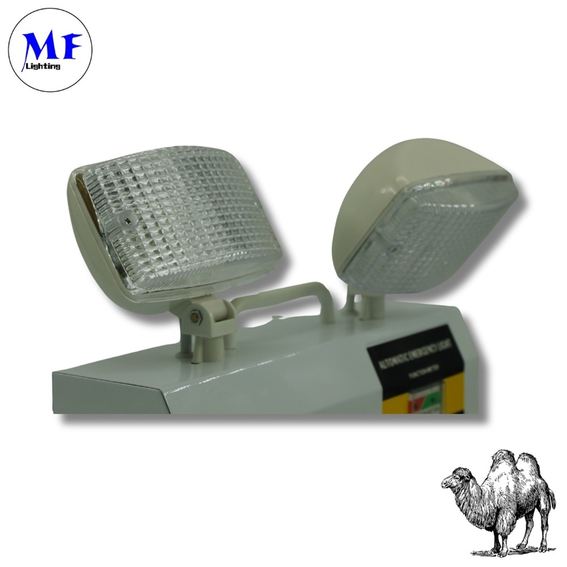 10W Twin Head Emergency Light For Subway Train Station Shopping Mall
