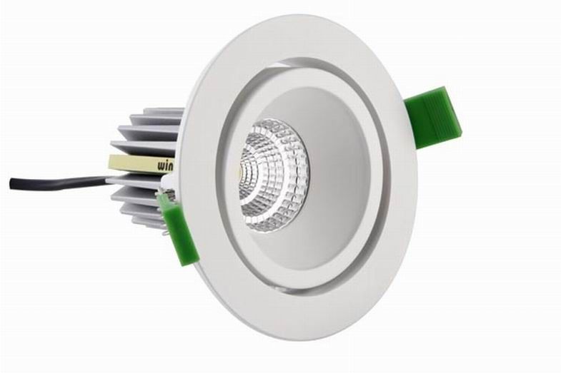 CRI85 9 Watt CITIZEN Chip Dimmable COB LED Downlights 24° / 60° Beam Angle