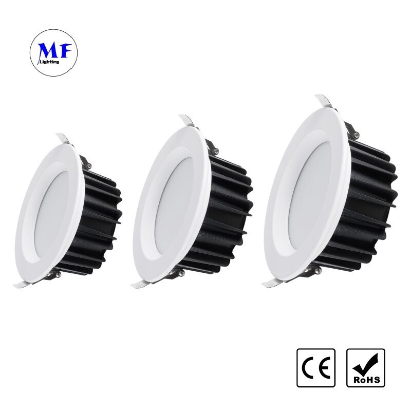 IP40 SMD LED Recessed Ceiling Downlight, Triac 0-10V DALI DALI-2 DT6 DT8 Dimmable, Smart Zigbee Tuya WiFi Control,Indoor Down Light For Office