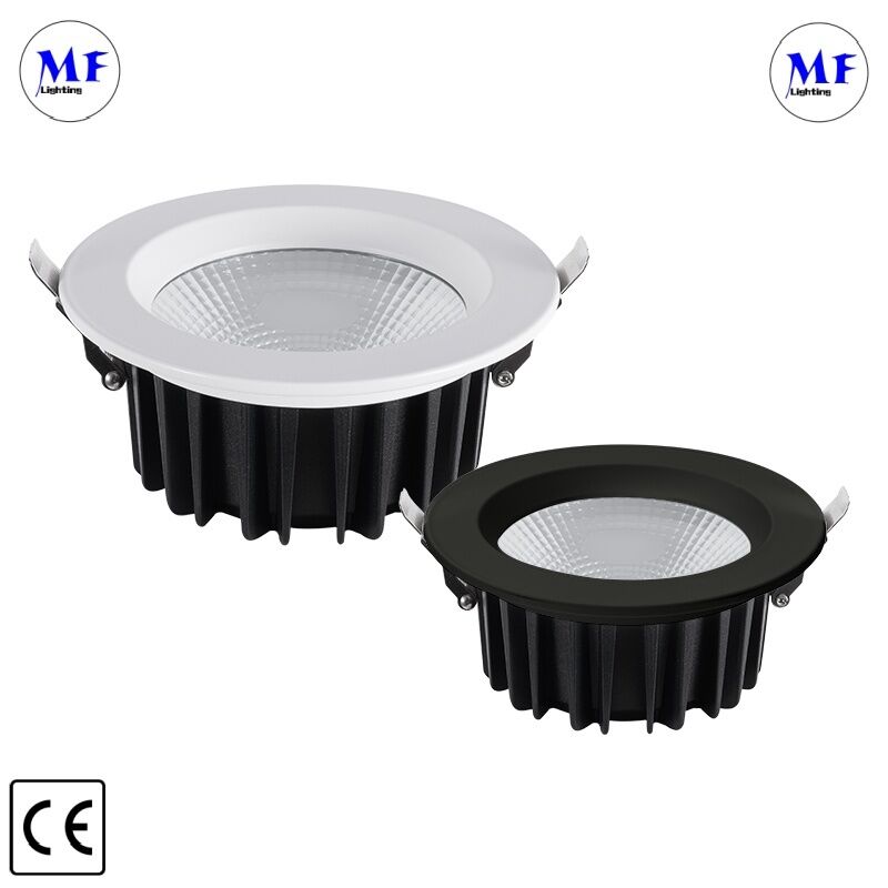 COB LED Recessed Anti-Glare UGR<19 Dimmable  Die-Cast Aluminum Indoor Commercial Led spot light Led Down light
