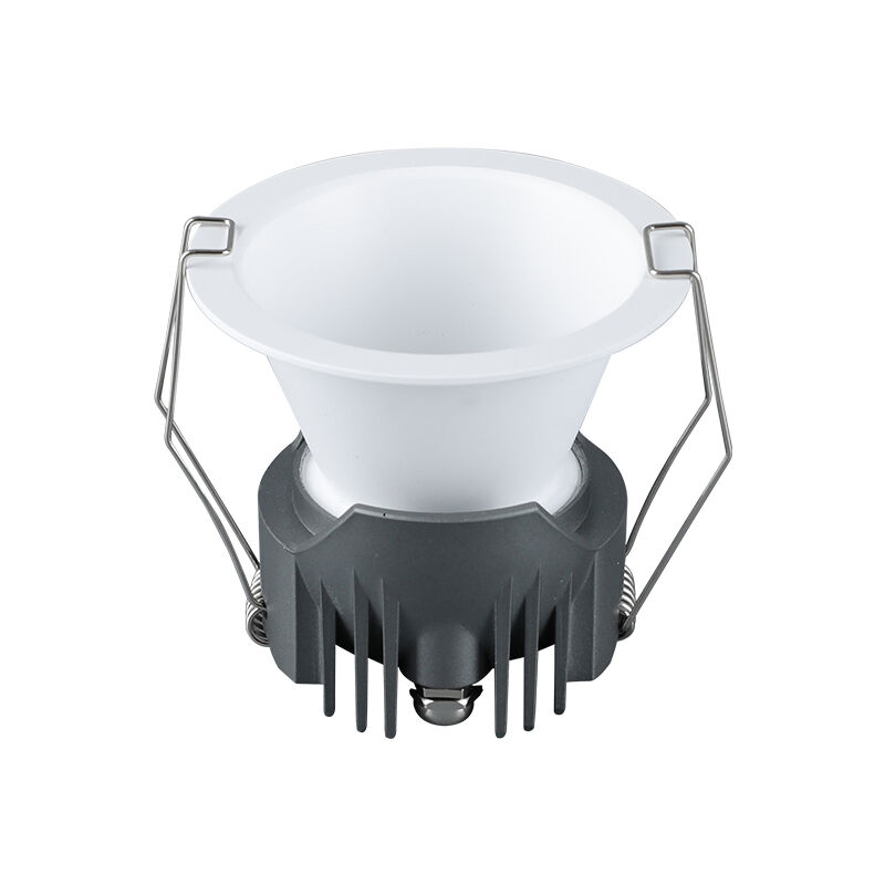 High Reflector Cup Style Recessed LED Down Light, Triac 0-10V Dali-2 Dali Dt6 Dt8 Dimmable IP65 Waterproof Anti-Fog Ceiling Down Light