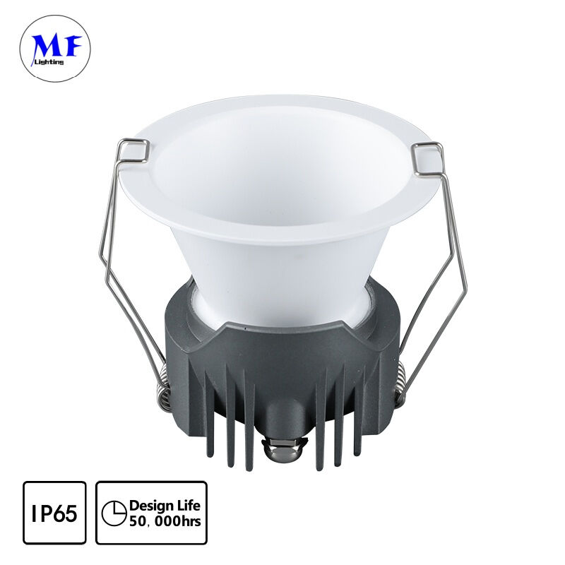 17+ Years Factory IP65 10W 12W 18W Dimmable Recessed Public School Hospital Residential Commercial No Glare Spot Lamp High Feet LED Down Light