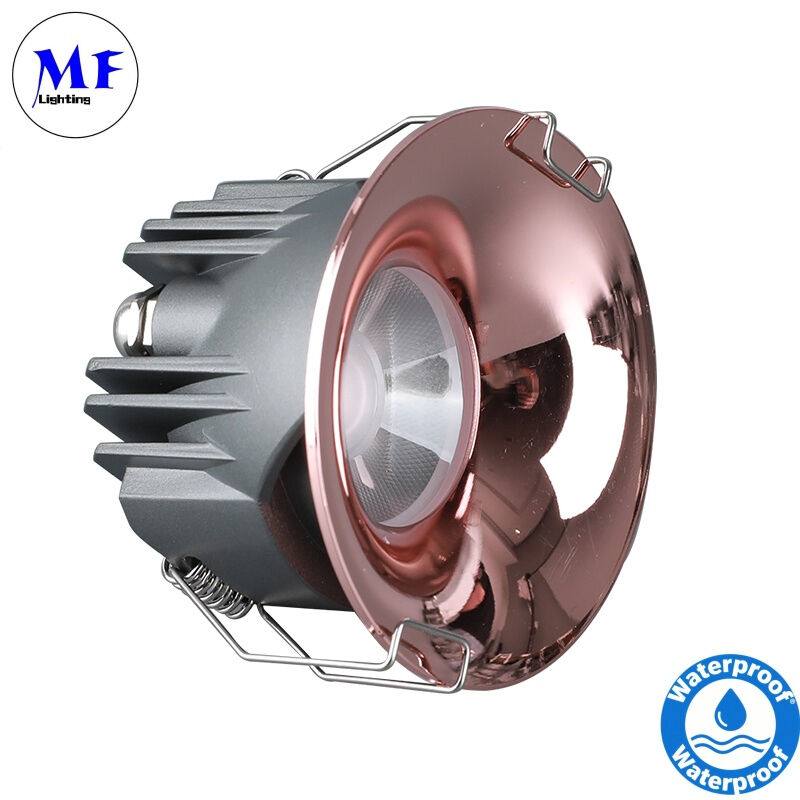 Factory Price IP65 Waterproof Triac 0-10V Dali Dt6 Dt8 Dimmable 10W 12W 18W 20W 25W 30W100lm/W Various Metallic Color Reflector Recessed LED Down Light