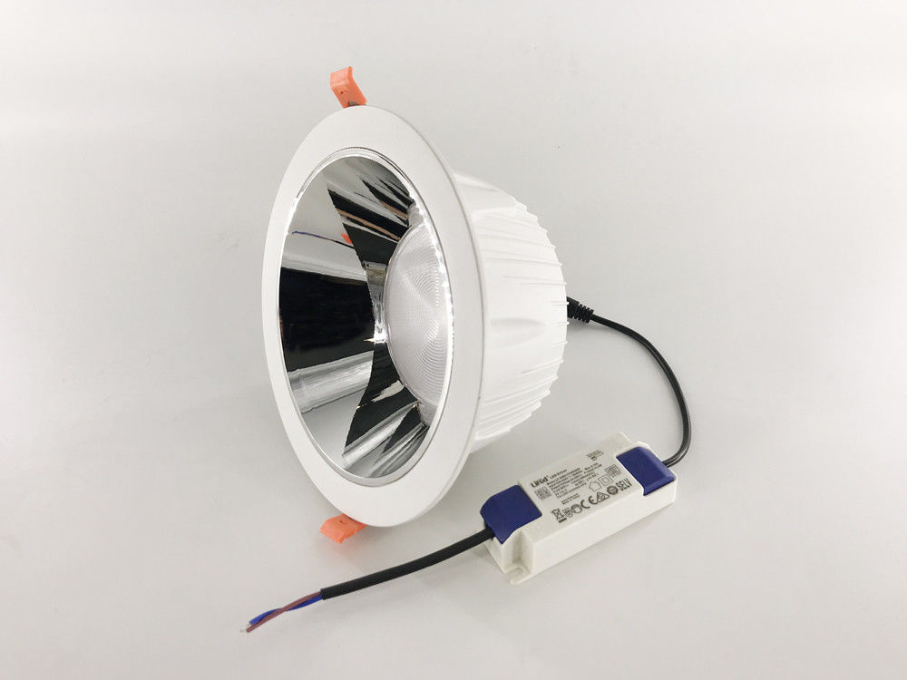 Anti-glare 90Ra Ceiling LED Down Lights  DALI / Triac Dimmable IP44 mirror reflector