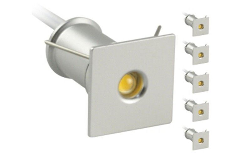IP44 Square Mini LED Ceiling spotlights 85 - 277Vac For Bar , Hotel