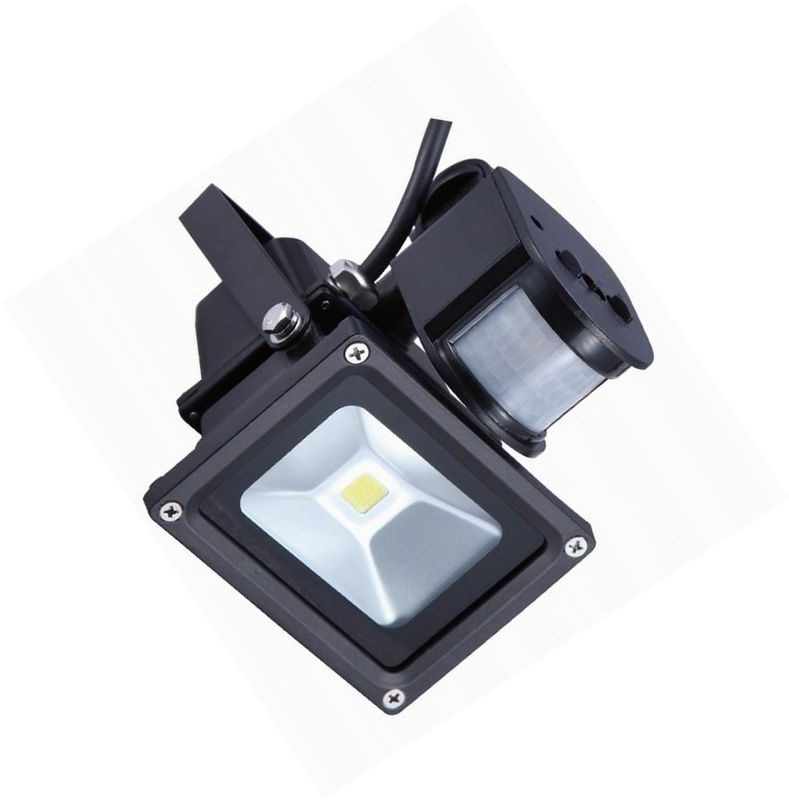 Epistar 10W 770Lumen IP65 Epistar Chip Waterproof  LED Flood Light Sensor