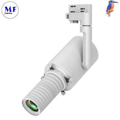 Integrated Contour Spotlight Gobo Projector Shapeable Track Light for Commercial Cultural Museum Lighting