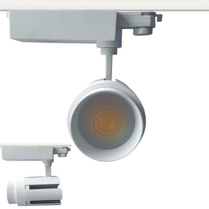 30W 35W Dimmable CREE Cob KitchenTrack Lighting 3150lm 80Ra CRI White Customs Track Lighting